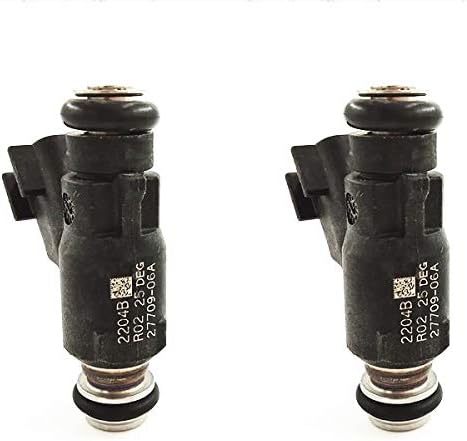 GZYcsFocusqp 2 unids 6-agujero Harley motocicleta inyector de combustible compatible para Davidson motocicleta motor 25 grado 2006-2015 inyector disponible en Yaxa Colombia
