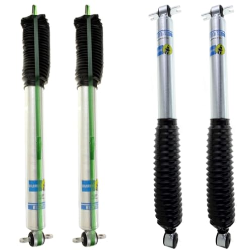 Bilstein 5100 Series Set of Front & Rear Shocks fits 1997 2006 Jeep Wrangler with 5-6