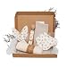 MIMUSELINA Pack Neugeborenen Geschenk | Baby Geschenk Mädchen oder Junge | Babygeschenke zur Geburt & Baby Shower | Geschenkbox verfügbar in verschiedenen Größen | Sahara, Small