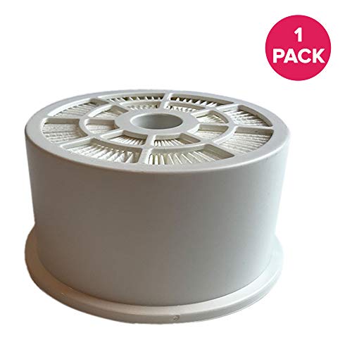 Crucial Vacuum Air Filter Replacement - Compatible with Shark NV400 HEPA Style Filter Fits NV400 - Pair with Part # XHF400 for Long Life - Round, Lightweight, Compact, Washable, Reusable (1 Pack)