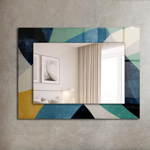 Miroir avec impression abstrait de haute qualité pour deco murale - 3