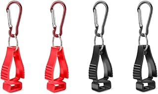 Work Gloves Clip Glove Grabber Clip Glove Clamp Safety Guard Interlock Design Glove Holder Carabiner Clips 4Pcs