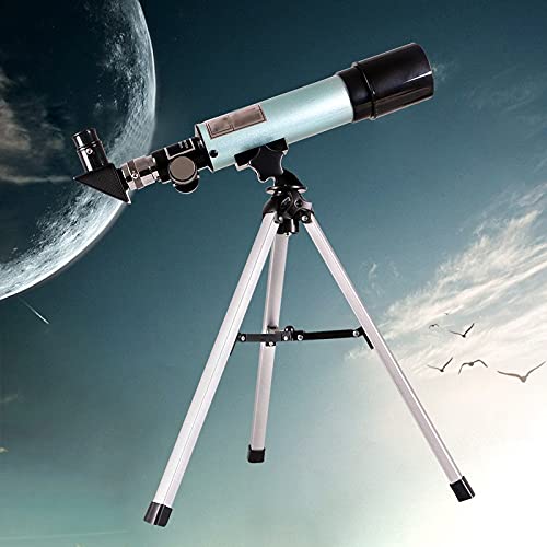 Telescopio astronómico refractor con 90x aumento y 2 oculares miniatura 3