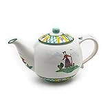 GMUNDNER KERAMIK Teekanne glatt Füllmenge : 1.5 Liter Jagd Geschirr, handgemacht in Österreich