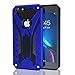 Kitoo Designed for iPhone 6/6S Plus Case with Kickstand, Military Grade 12ft. Drop Tested - Blue