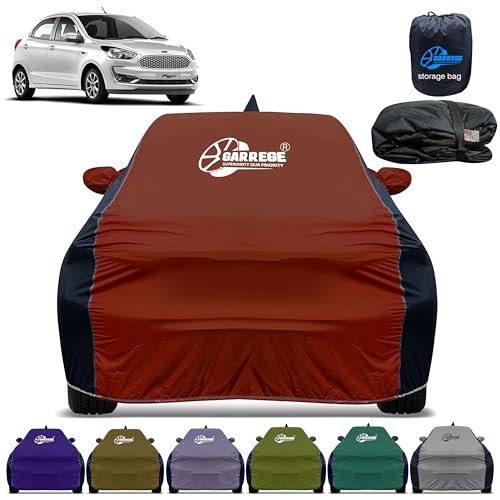 Image of Car Cover for Ford Figo All-Weather & Scratch Protection with Mirror & Antenna Pockets | Washable Fabric | Custom Fit | Premium Multicolor | We Send Any One Color from Showing Image