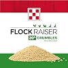 Purina | Flock Raiser Crumbles Poultry Feed | 50 Pound (50 LB) Bag