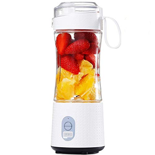 Portable Blender - Personal Size Smoothies and Shakes, Handheld Fruit Machine 13oz USB Rechargeable...