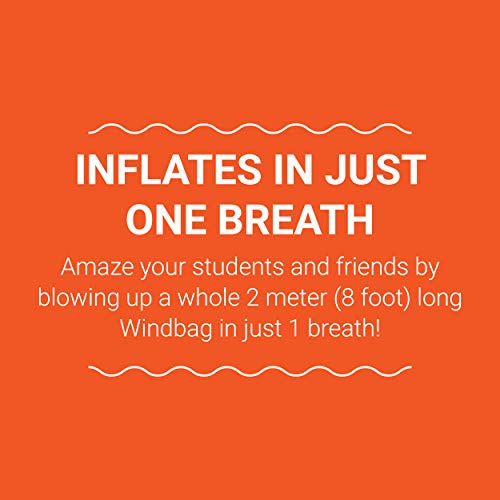 Steve Spangler Science Windbags, 4 Pack – Blows Up In 1 Breath – Stem Activity For Kids – Easier To Inflate Than Regular Balloons – Diy Science Toy For Ages 4 And Up – For Classroom And Home Use #TOP1
