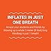 Steve Spangler Science WINDBAGS, 4 Pack – Blows Up in 1 Breath – STEM Activity for Kids – Easier to Inflate Than Regular Balloons – DIY Science Toy for Ages 6 and Up – for Classroom and Home Use