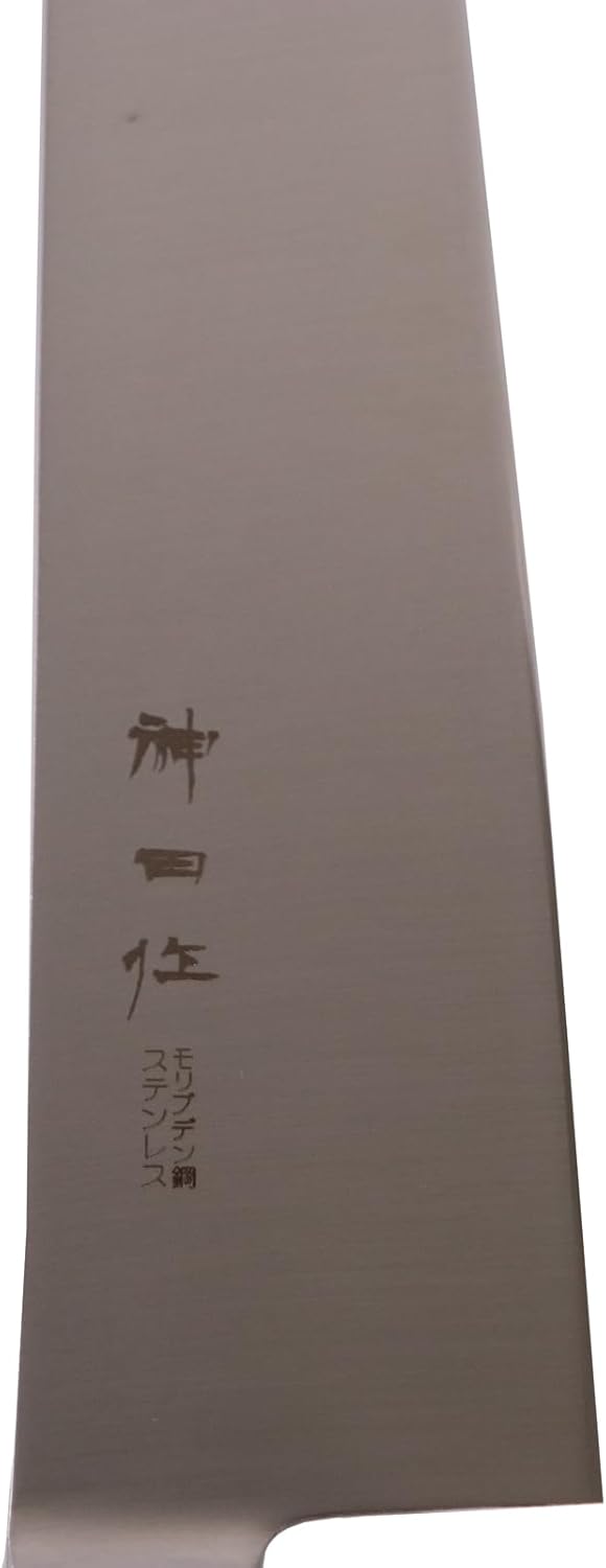 KANDA 129088 Gyu Knife, 11.8 inches (30 cm), Made in Japan, Commercial Kitchen Knife, with Base, Molybdenum Steel, Black Plywood
