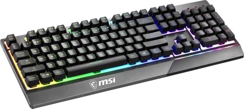MSI VIGOR GK30 TECLADO USB QWERTY INTERNACIONAL DE EE.UU. NEGRO - Tastiera gaming - Immagine 1