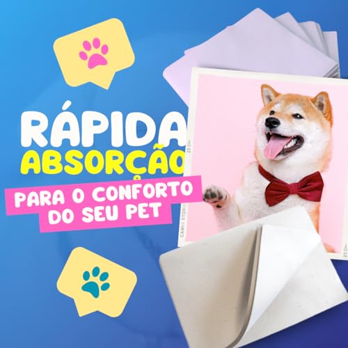 JORNAL HIGIÊNICO BIODEGRADÁVEL PARA PET - ABSORÇÃO SUPERIOR E RESISTENTE A VAZAMENTOS.