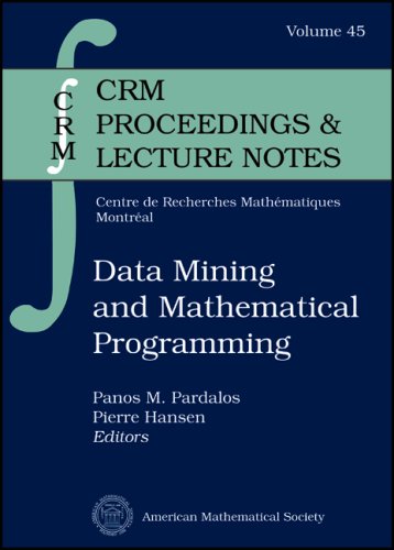 Buy Data Mining and Mathematical Programming (CRM Proceedings & Lecture Notes, 45) — BookShops.in