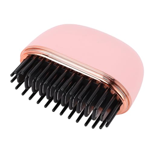 Plancha para el Cabello Inalámbrica BRRNOO, Peine Alisador 2 en 1 Recargable por USB con Batería de 4000 mAh para Viaje y Estilo en Casa, Color Rosa miniatura 1