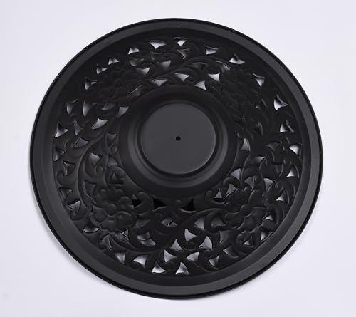 Image of BENE Akron Stainless Steel Indoor Modern Wall Light, E-27 Base Wall Lamp for Home Decor - Living Room, Bedroom, Hallway, Staircase, Balcony, 36 cm (Black, Pack of 2)