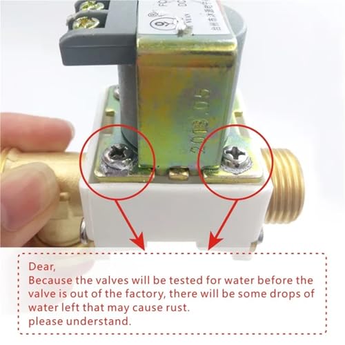 Électrovanne AC 220V G1/2 DN15 pour chauffe-eau solaire
