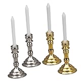 Conception détaillée : les détails complexes du chandelier lui donnent l’apparence d’un véritable objet, créant une atmosphère réaliste dans votre maison de poupée. accessoire miniature, chandelier pour jouets