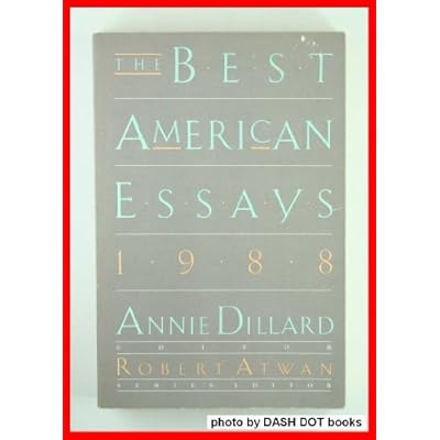 Best American Essays, 1988