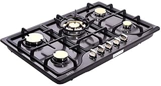 Deli-kit DK257B-C01 30" LPG/NG Gas Cooktop gas hob stovetop 5 burners Dual Fuel