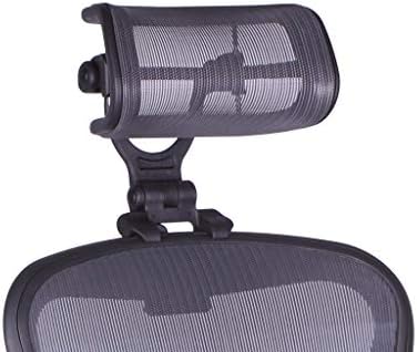 Engineered Now The Original Headrest for The Herman Miller Aeron Chair H3 Carbon | Colors and Mesh Match Classic Aeron Chair 2016 and Earlier Models