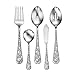 Liberty Tabletop Calavera (Skull) 45 Piece Flatware Set for 8 Silverware Made in USA