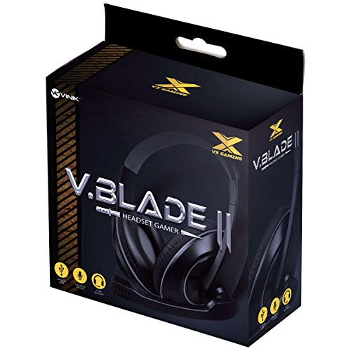 Headset Vx Gaming V Blade Ii Usb, VINIK, 31534, Vermelho, Dimensão do alto falante: 40mm