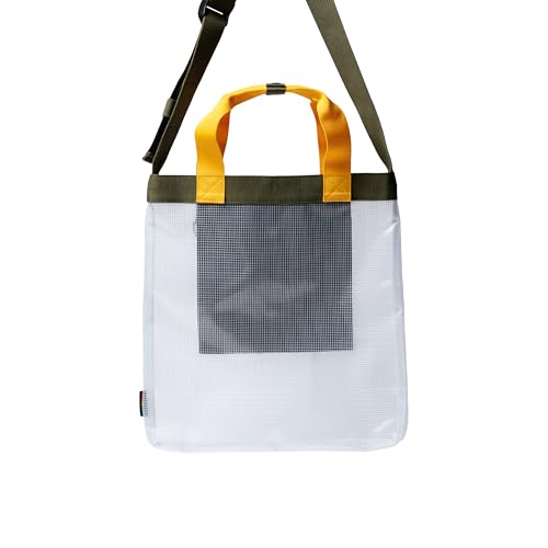 Ripstop Tote - Clear, Transparent, 14.17" x 18.5" x 0.59" - Image 2