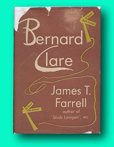 James T FARRELL / Bernard Clare Signed 1st Edit... B09MM1T3YL Book Cover