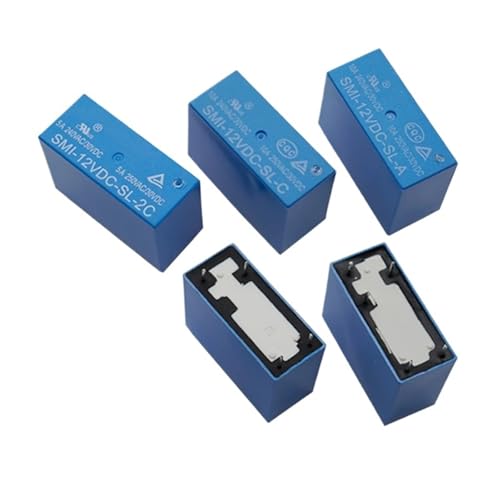 Relais électromécanique SMI 12VDC SL 2A composant de commutation pour circuit imprimé