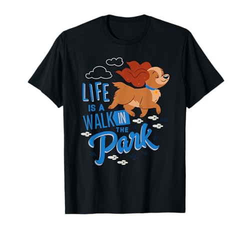 T-shirt Disney Dogs Lady idéal pour promener votre chien au parc en été