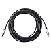 Produktbild MUSIC STORE Premium Toslink Kabel 5m, Optisches Glasfaserkabel, 2x Toslink Stecker, Hohe Qualität, Digitale Audiosignale