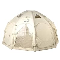 Amazon.co.jp: coody エアテント Aurora（オーロラ）4シーズン 定員8