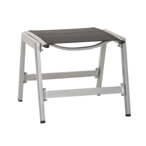 Preisvergleich Produktbild Greemotion Fußhocker stapelbar Monza, Mehrfarbig, ca. 54 x 51 x 43 cm