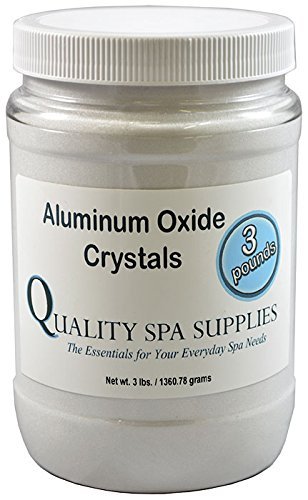 Aluminum Oxide Crystals - Microdermabrasion Crystals - 120 Grit, Pure White, 3lbs