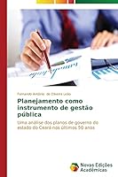 Planejamento Como Instrumento de Gestao Publica 3639689798 Book Cover