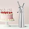 Siphon Chantilly 500ml Professionnel Avec 4 Embouts Injecteurs Et 3 Douilles - Kit Complet Pour Crèmes Et Mousses
