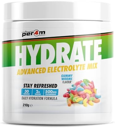 Per4m Hydrate Electrolyte Mix Powder | 500mg Cocomineral to Reple...