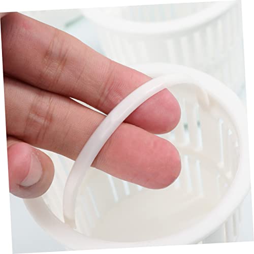 Coladores para fregadero cocina 3 piezas plástico beige miniatura 6