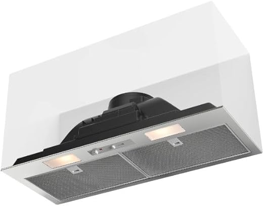 Plafoniera Cappa REX FRANKE Diffusore Luce 100x55cm - 2 Pezzi Ovale - Foto 5