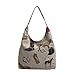 Signare Tapestry Hobo Shoulder bag slough purse for Women with Horse Design (HOBO -HOR)