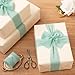 DORIS HOME Mint Green Chiffon Ribbon for Flower Bouquet, 2