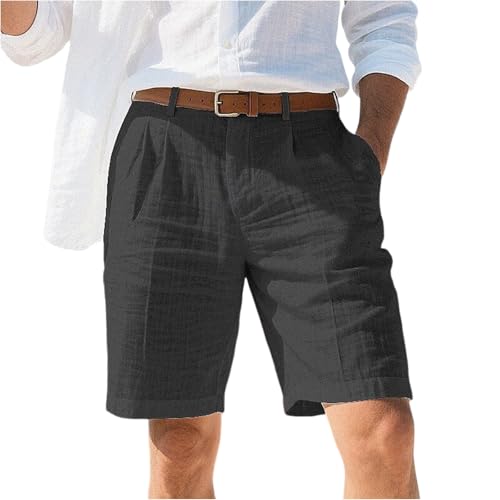 Short chino homme léger et respirant avec poches pour le travail