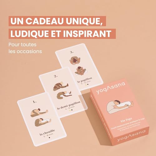 yogAsana Jeu de Carte Yin Yoga 80 Cartes – vue 6