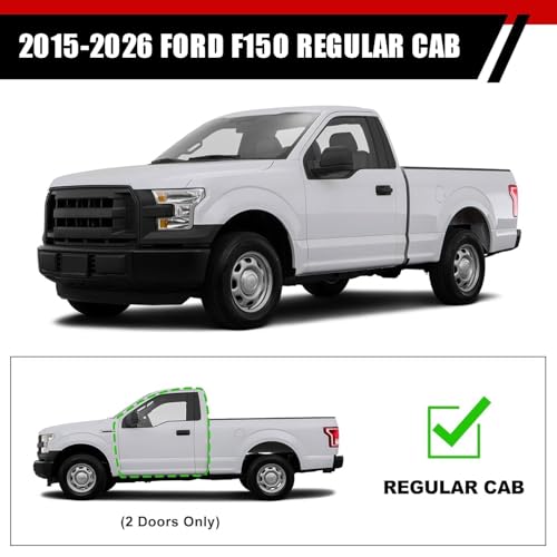 Estribos laterales 6 pulgadas para Ford F150 2015-2026 miniatura 3