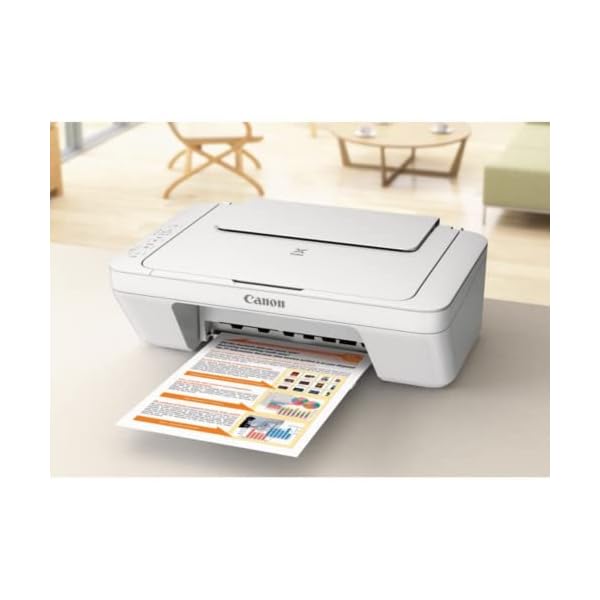 Canon PIXMA MG Series All-in-One Color Inkjet Printer, 3-in-1 Print, Scan, and Copy or Home Business Office, Up to 4800 x 600 Resolution, Auto Scan Mode, with 6 ft NeeGo Cable - Image 5