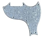Pièces de guitare pour guitare Gibson SG X (4 plis blanc perlé)