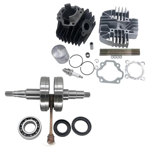 Kit de cigüeñal y cilindro PW80 para motor de moto de cross y repuestos de motor big bore