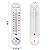 Outdoor/Indoor Thermometer Hygrometer Humidity Meter Thermometers Temperature Humidity Gauge Meter with Fahrenheit/Celsius ?/? for Patio Field Cellar Garden Humidors Greenhouse Closet by AikTryee