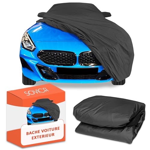 Bâche Voiture Extérieur 540 x 175 x 150 cm PEVA